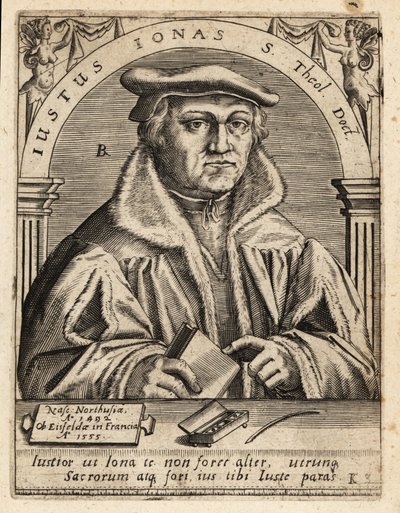 Justus Jonas, the Elder by Theodore de Bry