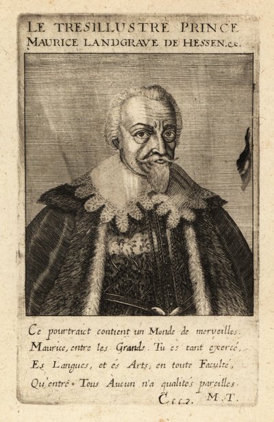 Maurice of Hesse-Kassel by Theodore de Bry