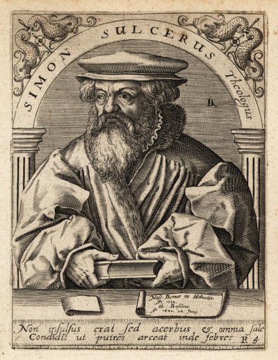 Simon Sulzer by Theodore de Bry