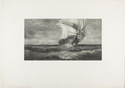 The Phantom Ship by Theophile Narcisse Chauvel