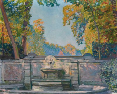 Fountain by Théo van Rysselberghe