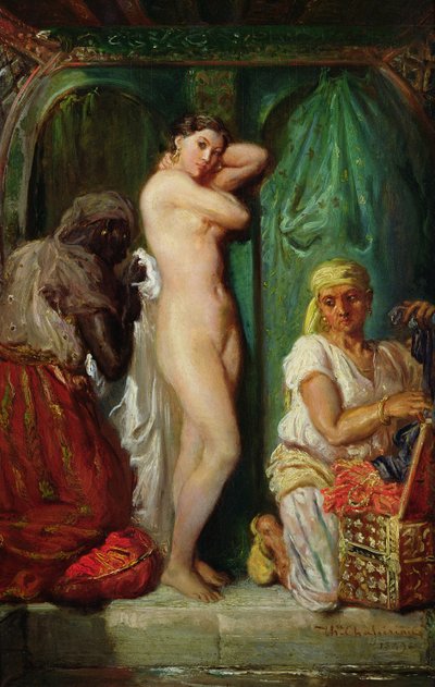 The Bath in the Harem, 1849 by Théodore Chassériau