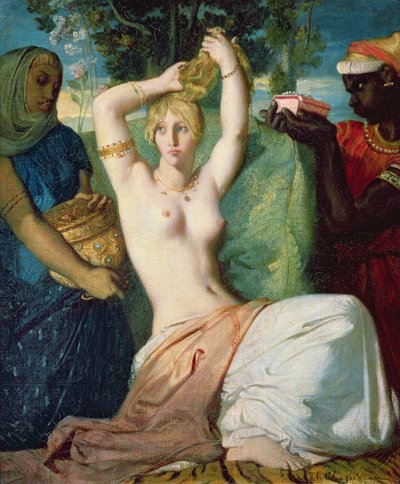 The Toilet of Esther, 1841 by Théodore Chassériau