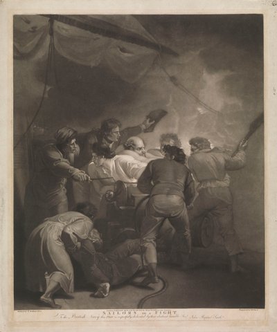 Sailors in a fight by Thomas (after) Stothard