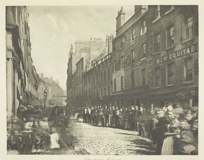 Saltmarket from Bridgegate by Thomas Annan