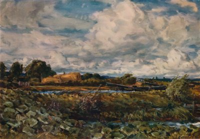 Lock on the Kennet, 1889 by Thomas Collier