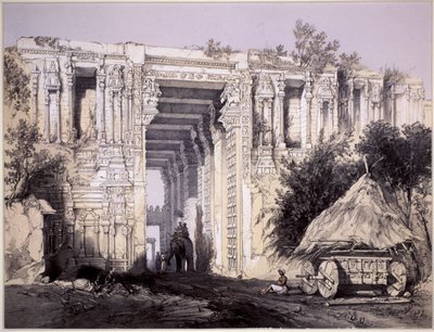 Gateway at Seringham by Thomas Colman Dibdin