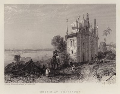 Musjid at Ghazipore by Thomas Colman Dibdin