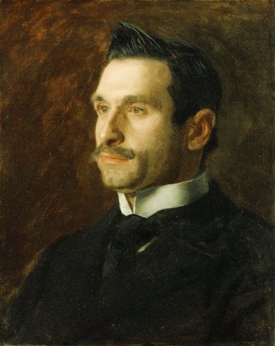 Portrait of Francesco Romano by Thomas Cowperthwait Eakins