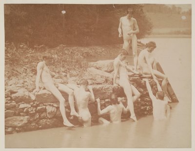 Study for Swimming by Thomas Eakins