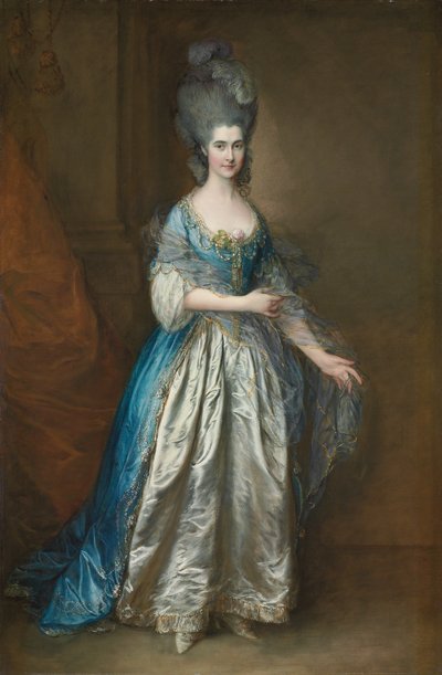 Portrait of Mrs. William Villebois by Thomas Gainsborough