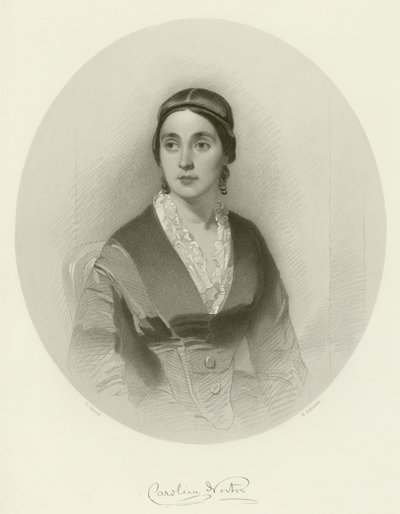 Caroline Norton by Thomas Heathfield Carrick