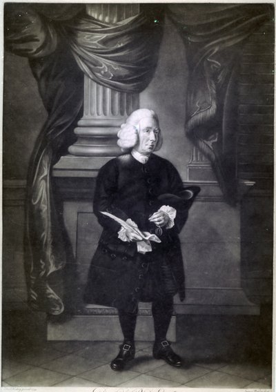 Daniel Race, engraved by James Watson, 1773 by Thomas Hickey