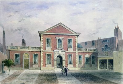 Barber Surgeons Hall by Thomas Hosmer Shepherd