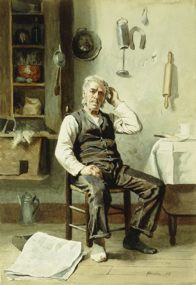 Puzzled by Thomas Hovenden