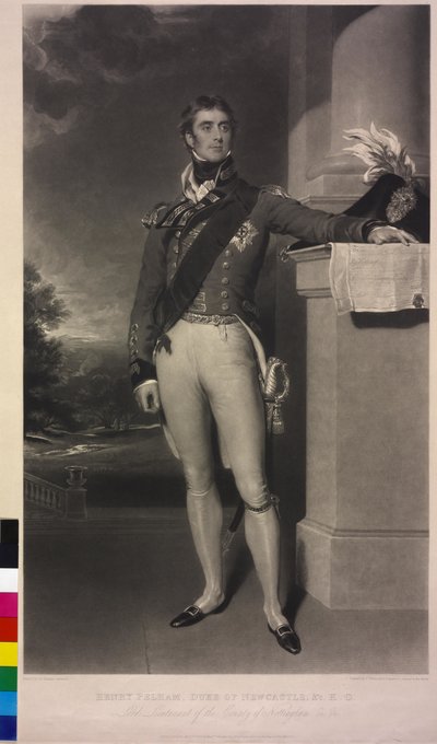 4th Duke of Newcastle-under-Lyne Pelham-Clinton by Thomas Lawrence