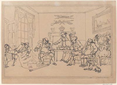 Army, November 5, 1787 by Thomas Rowlandson