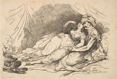 Love in the East by Thomas Rowlandson