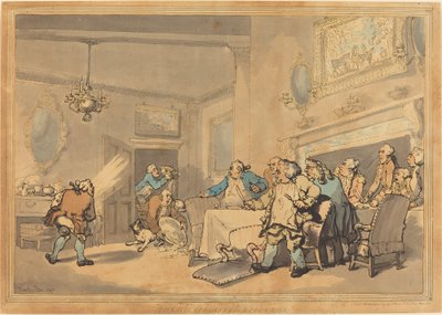 The Disappointed Epicures by Thomas Rowlandson