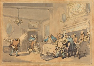 The Disappointed Epicures, 1787 by Thomas Rowlandson