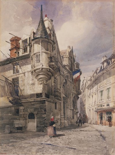 Hotel de Sens, rue du Figuier by Thomas Shotter Boys