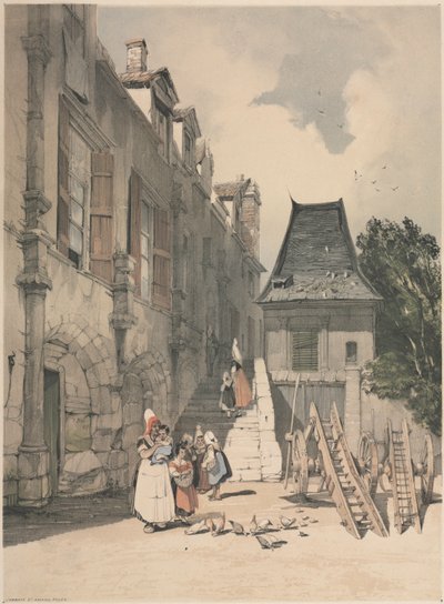 Abbey St. Amand, Rouen by Thomas Shotter Boys