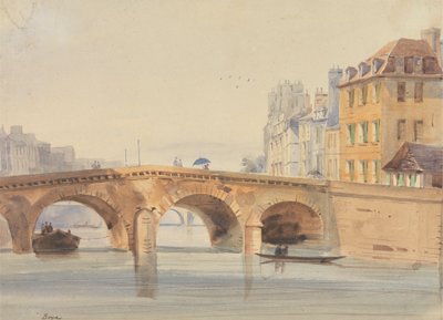 The Pont Neuf by Thomas Shotter Boys