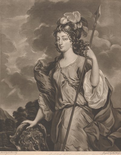 Barbara Palmer (née Villiers) Countess of Castlemaine by Thomas Watson