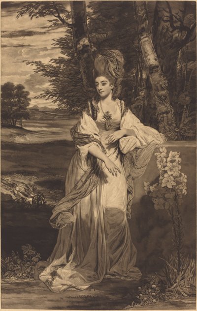 Catherine, Lady Bampfylde by Thomas Watson after Sir Joshua Reynolds