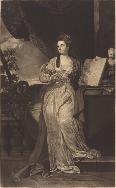 Lady Broughton by Thomas Watson after Sir Joshua Reynolds