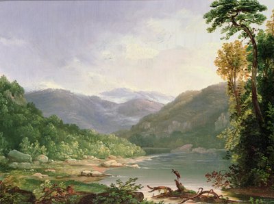 Kentucky River, Near Dic River by Thomas Worthington Whittredge