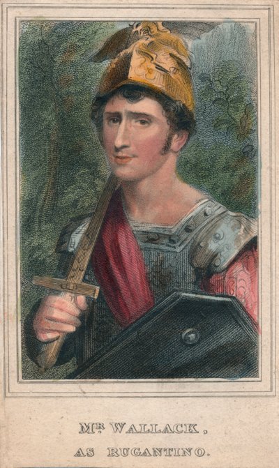 Mr Wallack, as Rugantino by Thomas Wright