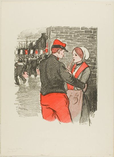 Good Taste by Théophile Alexandre Pierre Steinlen