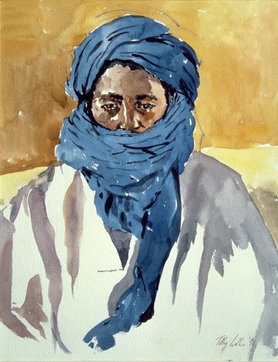 Tuareg Tribesman, Timbuctoo by Tilly Willis