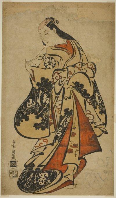 The Actor Tsutsui Kichijuro by Torii Kiyomasu I