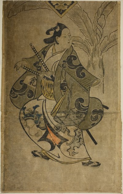 The Actor Shinomiya Heihachi by Torii Kiyonobu I