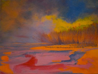 Tangerine Dreamscape 2 by Tracy Lambros
