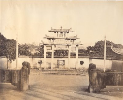 Triumphal Arch, Foochow by Tung Hing.