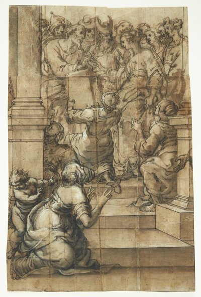 The Betrothal of Mary by Ubekendt Ubekendt
