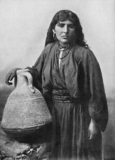 A Bedouin Woman, Egypt by Unbekannt