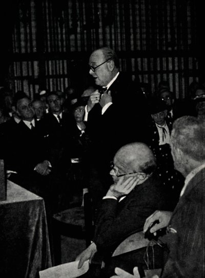 Addressing a French Audience by Unbekannt
