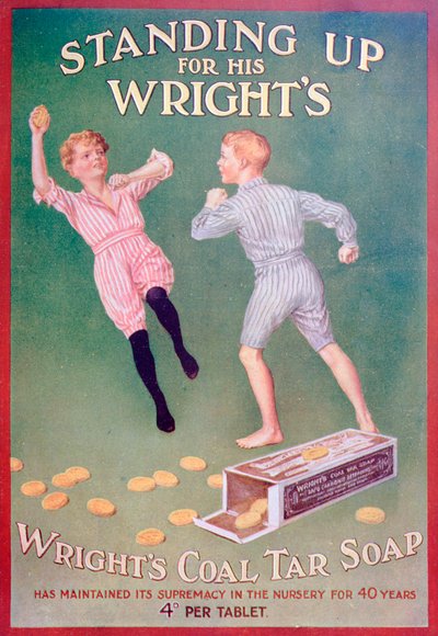 Advert for Wrights Coal Tar Soap, 1909 by Unbekannt