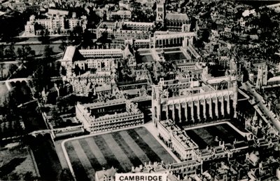 Aerial view of Cambridge by Unbekannt