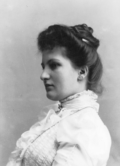 Alma Schindler, Austrian socialite and composer, c1900 by Unbekannt