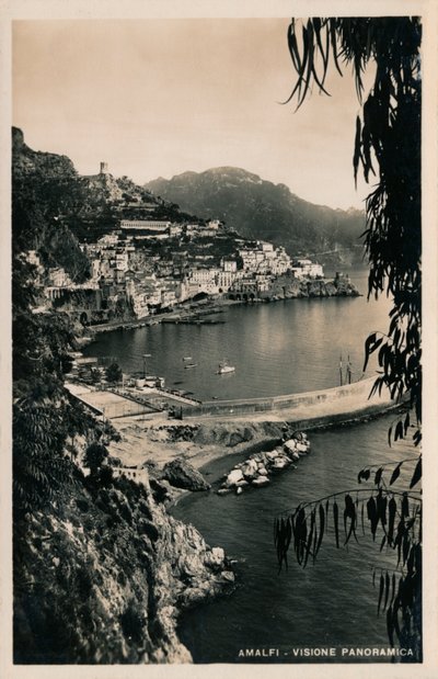 Amalfi - Panoramic View, c. 1910 by Unbekannt