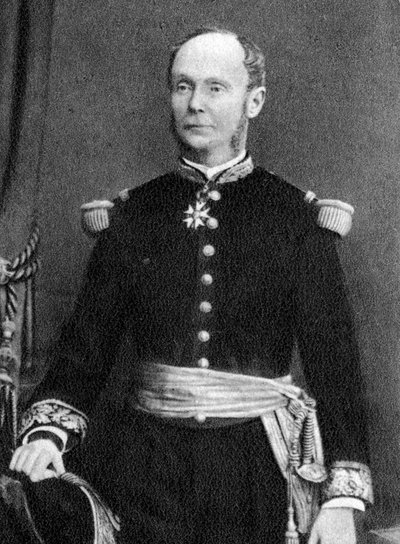 Amedee Courbet, French admiral by Unbekannt