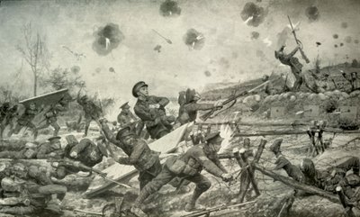 An Attack Led By A Bombing Party, 1919 by Unbekannt