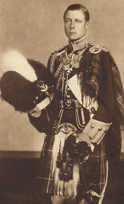 As Colonel-in-Chief, The Seaforth Highlanders, 1937 by Unbekannt