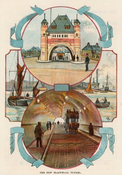 Blackwall Tunnel, London by Unbekannt