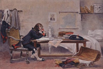 Bonaparte at Auxonne by Unbekannt